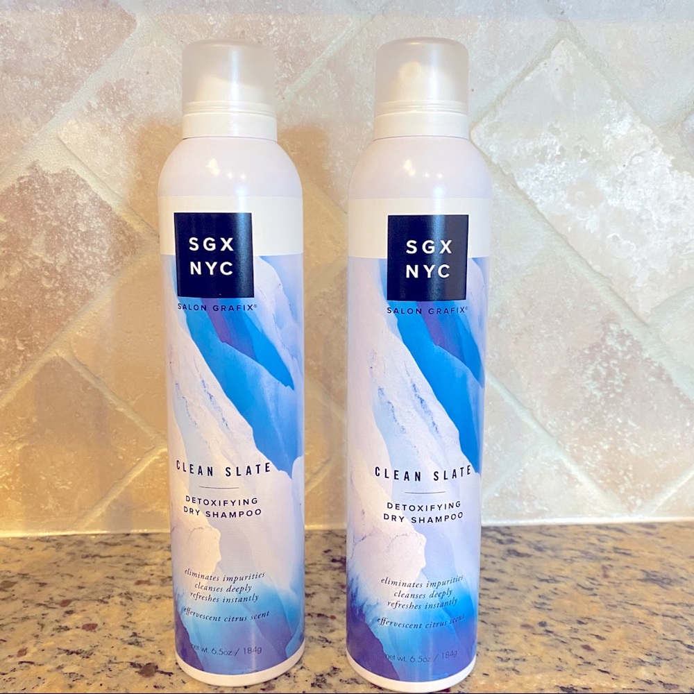 SGX NYC Clean Slate Dry Shampoo 2 cans